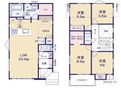 ～収納豊富なプランを採用～
・ウォークインクローゼットなど収納豊富なプランを採用。家の中がスッキリと片付きます。
・今のお住まいと収納力をぜひ比較してみてください。

