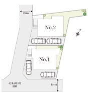 ～カースペースもしっかり確保～
・敷地内にカースペースをご用意しておりますので、お車をご利用の方にもお勧めのお住まい。
・カースペースのサイズなど、ご内覧の際に合わせてご確認くださいませ。
