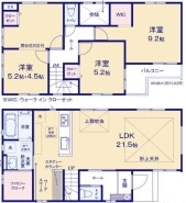 ～収納豊富なプランを採用～
・ウォークインクローゼットなど収納豊富なプランを採用。家の中がスッキリと片付きます。
・今のお住まいと収納力をぜひ比較してみてください。
