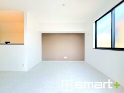 ～家具の配置がしやすい間取～
・ＬＤＫはリビングとダイニングの境目が分かりやすくなっており、家具の配置がしやすい造り。
・どんなインテリアにするか考えるだけでも楽しくなりますね。
