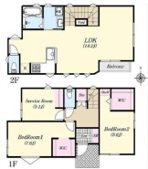 ～リビングイン階段を採用～
・リビングイン階段なので２階へ行く際、降りる際に必ずリビングを通る「ご家族の顔が見える」仕様。
・家族の距離が近づく間取となっております。
(Ｂ号棟)
