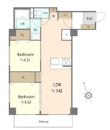 ～南西向きのＬＤＫプラン～
・ご家族で過ごすＬＤＫを南西向きとする事で穏やかな陽の入る空間に。
・やはり陽当りの良いリビングというのは魅力的ですね。
