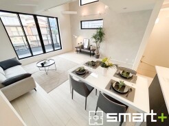 ～家具の配置がしやすい間取～
・ＬＤＫはリビングとダイニングの境目が分かりやすくなっており、家具の配置がしやすい造り。
・どんなインテリアにするか考えるだけでも楽しくなりますね。
