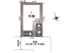 ～カースペース2台分ご用意～
・2台分のカースペースがございますので、車通勤の方やご来客の多い方にもお勧めのお住まいです。
・余裕の敷地で余裕の新生活をお過ごしいただけます。
