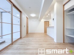 ～家具の配置がしやすい間取～
・ＬＤＫはリビングとダイニングの境目が分かりやすくなっており、家具の配置がしやすい造り。
・どんなインテリアにするか考えるだけでも楽しくなりますね。
