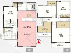 ～水周り集中プランを採用～
・キッチン・洗面など水回りを集中させることで家事のしやすい間取。
・日々の事なので家事導線もご見学の際にぜひチェックしてみてください。
