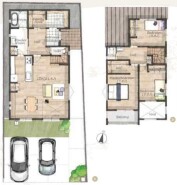 ～リビングイン階段を採用～
・リビングイン階段なので２階へ行く際、降りる際に必ずリビングを通る「ご家族の顔が見える」仕様。
・家族の距離が近づく間取となっております。
