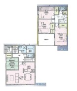 使い勝手の良い４ＬＤＫプラン～
・シンプルで使い勝手が良く、人気の高い４ＬＤＫのプランを採用。
・収納もしっかりございますので、お家の中がスッキリと片付きます。
