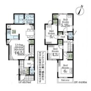 ～水周り集中プランを採用～
・キッチン・洗面など水回りを集中させることで家事のしやすい間取。
・日々の事なので家事導線もご見学の際にぜひチェックしてみてください。
