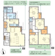 ～収納豊富なプランを採用～
・ウォークインクローゼット、リビング収納など収納豊富なプランを採用。
・今のお住まいと収納力をぜひ比較してみてください。
(３号棟)