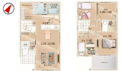 ～「フリースペース」のあるプラン～
・その名の通りご自由に使える「フリースペース」をご用意。
・テレワークスペースとして、物置として、など様々な用途にご利用いただけます。
