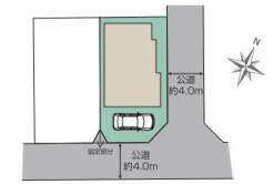 ～陽当りの良い南道路の立地～
・南側に道路がございますので、穏やかな陽の入る陽当り良好なお住まい。
・将来的にも陽当りが確保されているのが嬉しいポイントですね。
