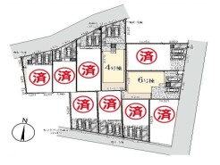 ～カースペース２台以上確保～
・各棟カースペースが２台以上ございますので、車通勤の方にもお勧めのプランとなっております。
・余裕の敷地で余裕のある新生活をお過ごしいただけます。
