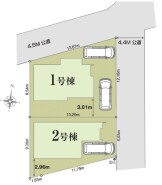 ～カースペースもしっかり確保～
・各棟敷地内にカースペースをご用意しておりますので、お車をご利用の方にもお勧めです。
・カースペースのサイズなど、ご内覧の際に合わせてご確認くださいませ。

