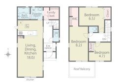 ～収納豊富なプランを採用～
・ウォークインクローゼット、ファミリークロークなど収納豊富なプランを採用。
・今のお住まいと収納力をぜひ比較してみてください。
