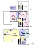～無駄のない３ＬＤＫプランを採用～
・部屋数の多い４ＬＤＫでは意外と部屋を持て余してしまう方に人気の３ＬＤＫを採用。
・ＤＩＮＫＳ世帯の方、お子様が独立されたご夫婦にも人気の間取りです。
