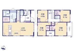 ～収納豊富なプランを採用～
・ウォークインクローゼット、シューズインクロークなど収納豊富なプランを採用。
・今のお住まいと収納力をぜひ比較してみてください。
