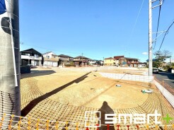 ～建築条件無しの売地が販売開始～
・建築条件（ハウスメーカー指定）がございませんので、お好きなメーカーで建築いただけます。
・詳細につきましてはお気軽にお問い合わせくださいませ。
(１号地)