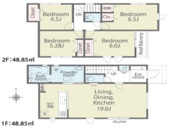 ～水周り集中プランを採用～
・キッチン・洗面など水回りを集中させることで家事のしやすい間取。
・日々の事なので家事導線もご見学の際にぜひチェックしてみてください。
