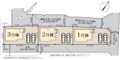 ～カースペース２台以上確保～
・各棟カースペースが２台以上ございますので、車通勤の方にもお勧めのプランとなっております。
・余裕の敷地で余裕のある新生活をお過ごしいただけます。
