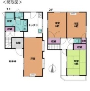～無駄のない３ＬＤＫプランを採用～
・部屋数の多い４ＬＤＫでは意外と部屋を持て余してしまう方に人気の３ＬＤＫを採用。
・ＤＩＮＫＳ世帯の方、お子様が独立されたご夫婦にも人気の間取りです。
