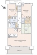 ~無駄のない3LDKプランを採用~
・部屋数の多い4LDKでは意外と部屋を持て余してしまう方に人気の3LDKを採用。
・DINKS世帯の方、お子様が独立されたご夫婦にも人気の間取りです。