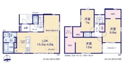 ～収納豊富なプランを採用～
・各室ウォークインクローゼットなど収納豊富なプランを採用。家の中がスッキリと片付きます。
・今のお住まいと収納力をぜひ比較してみてください。
