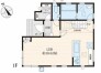 １F　間取り図
～広々したＬＤＫを設けたプラン～
・ＬＤＫは何と18.62帖。ご家族で過ごす空間だからこそ、余裕のある広さでお過ごしくださいませ。
・ご内覧の際は家具の配置などもイメージしてみてくださいね。
