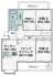 ～南東向きのＬＤＫプラン～
・ご家族で過ごすＬＤＫを南東向きとする事で穏やかな陽の入る空間に。
・やはり陽当りの良いリビングというのは魅力的ですね。
