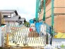～ベタ基礎でしっかりとした土台～
・コンクリートの中に鉄筋を配し強度を高めた「ベタ基礎」を採用。
・しっかりとした土台を造ったうえで、その上に建物が築造されていきます。
