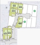 ~全13棟の新規コミュニティ~
・全13棟の新規開発地なので、綺麗な区画が広がります。
・昔からの街並みにポツンと1棟建つ場合と違い、周囲に馴染みやすいのも嬉しいポイントですね。