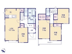 ~全居室南向きの間取り~
・各居室が南向きなので穏やかな陽の入る陽当り良好な仕様。
・明るい空間でくつろぎのお時間をお過ごしいただけます。