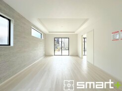 ~家具の配置がしやすい間取~
・LDKはリビングとダイニングの境目が分かりやすくなっており、家具の配置がしやすい造り。
・どんなインテリアにするか考えるだけでも楽しくなりますね。