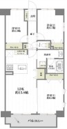 ~南西向きのLDKプラン~
・ご家族で過ごすLDKを南西向きとする事で穏やかな陽の入る空間に。
・やはり陽当りの良いリビングというのは魅力的ですね。