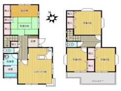 使い勝手の良い4LDKプラン~
・シンプルで使い勝手が良く、人気の高い4LDKのプランを採用。
・収納もしっかりございますので、お家の中がスッキリと片付きます。