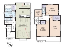 ~収納豊富なプランを採用~
・ウォークインクローゼット、納戸など収納豊富なプランを採用。
・今のお住まいと収納力をぜひ比較してみてください。
(A号棟)