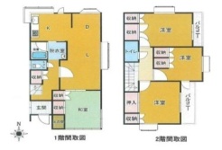 使い勝手の良い4LDKプラン~
・シンプルで使い勝手が良く、人気の高い4LDKのプランを採用。
・収納もしっかりございますので、お家の中がスッキリと片付きます。