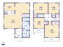 ~全室2面採光の間取り~
・各お部屋が2面採光になっているので穏やかな陽が降り注ぐ陽当り良好な仕様。
・明るい空間でくつろぎのお時間をお過ごしいただけます。