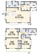 ~「納戸」のあるプランを採用~
・納戸、小屋裏収納があるので季節物や趣味の道具、普段使わないものなど様々なものがスッキリと片付きます。
・収納力があるのでタンスなどを置いて部屋が狭くならずに済みます。